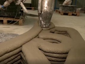 Ukrayna ordusu için 3 boyutlu yazıcıyla bariyerler üretiliyor