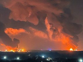 Rusya'nın petrol tesislerinde yangın