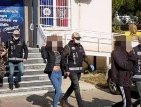 Denizli'de fuhuş operasyonu: 20 kişi yakalandı