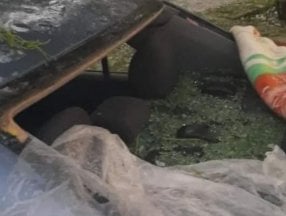 Meksika'da avuç içi büyüklüğünde dolu yağdı