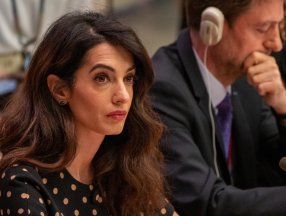 Amal Clooney: Ukrayna, Avrupa'nın ortasında bir mezbaha oldu