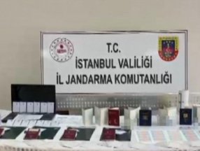 Avcılar’da sahte pasaport hazırlayan şahsa gözaltı