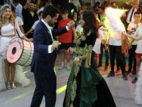 Manchester City oyuncusu İlkay Gündoğan, Sara Arfaoui ile Balıkesir'de düğün yaptı