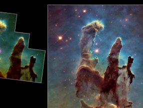 James Webb, Yaratılış Sütunları'nı görüntüledi