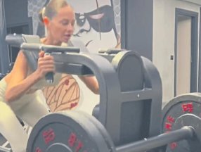 Yasemin Özilhan, ağır antrenman yapıyor