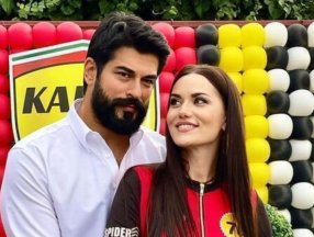 Burak Özçivit'ten Fahriye Evcen paylaşımı