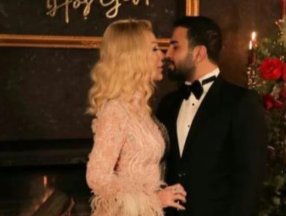 Seda Sayan, Çağlar Ökten'i öpmeye doyamadı