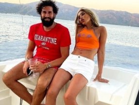 Seren Serengil'in sevgilisi sinirlendi