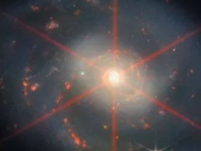 James Webb, ışık saçan bir galaksiyi görüntüledi