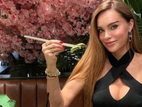 Ebru Şallı 600 bin TL'lik çantasını gösterdi