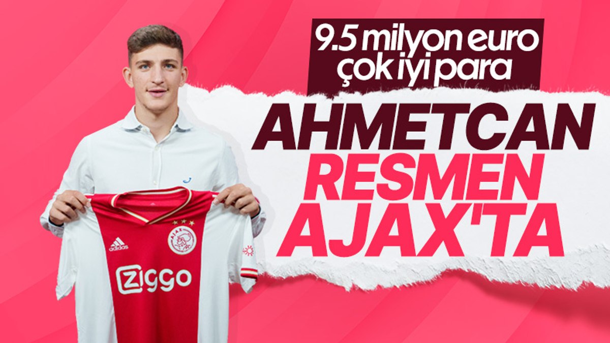 Ahmetcan Kaplan Resmen Ajax'ta