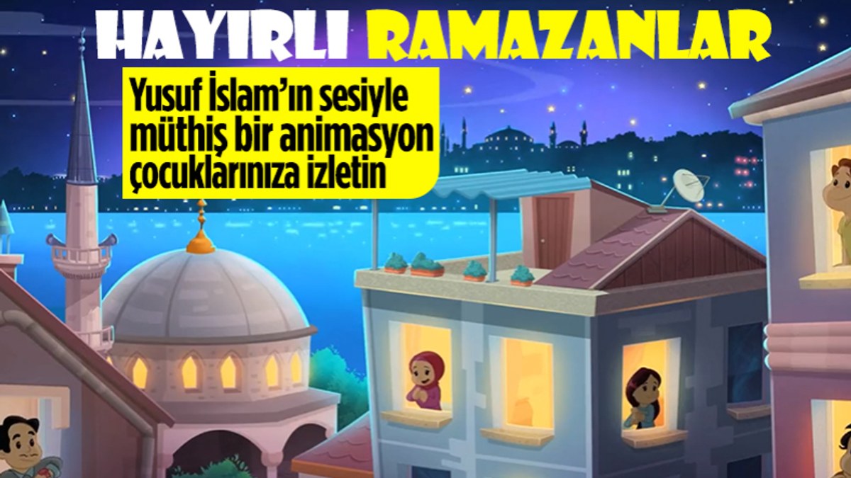 İngiliz sanatçı Yusuf İslam'dan Ramazan'a özel animasyon: Ramadan Moon