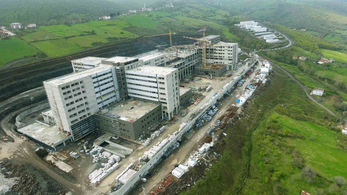 Rough construction of Samsun City Hospital reached 96 percent