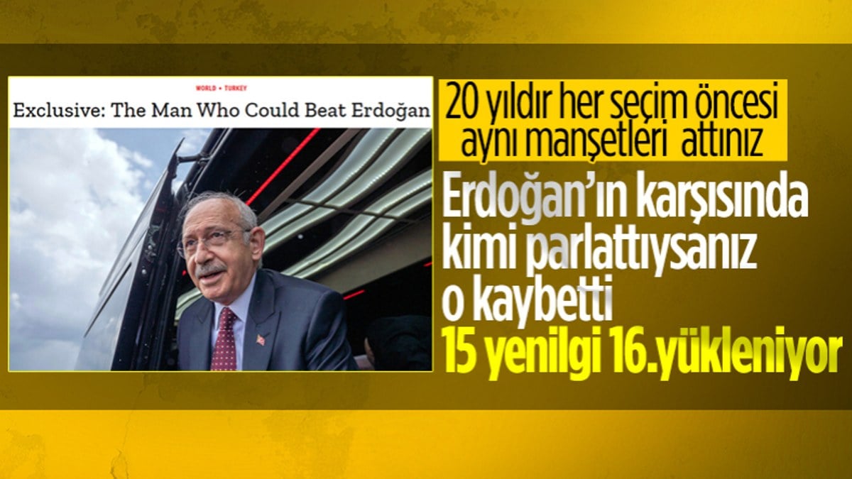 Kılıçdaroğlu comment of the US-based Time magazine: The man who can beat Erdogan