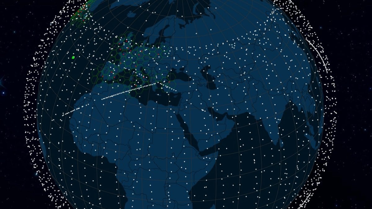There are more than 4 thousand!  Watch the Starlink satellites on you instantly