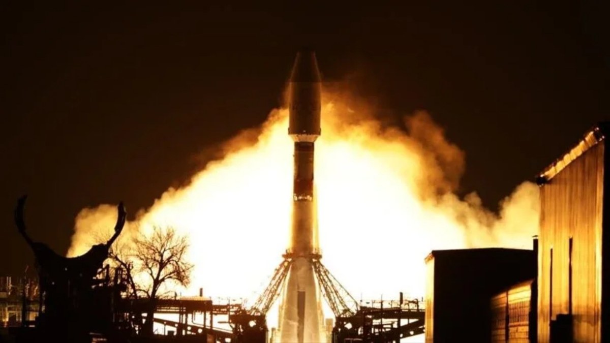 Russia’s Progress MS-23 cargo vehicle launched into space