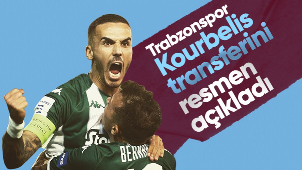 Trabzonspor, Kourbelis Transferini Resmen Açıkladı