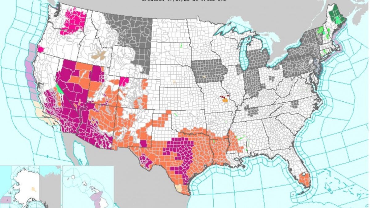 Heat threat spreads in US and Europe