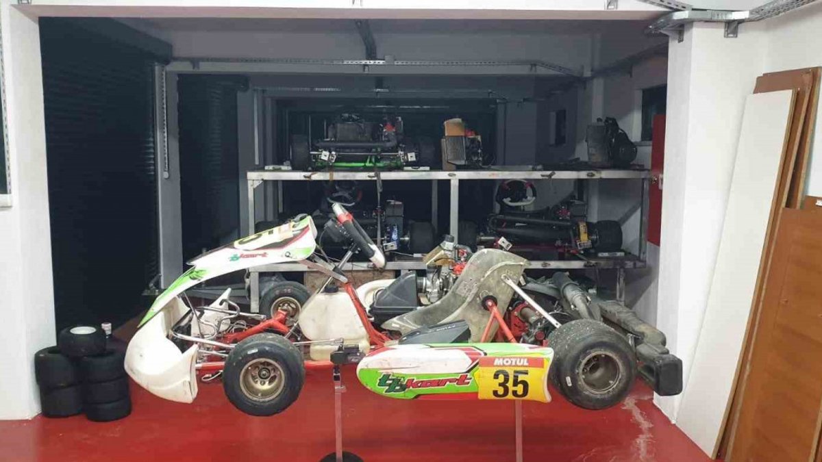 Nazillide Go Kart Araçları Piste Indi 