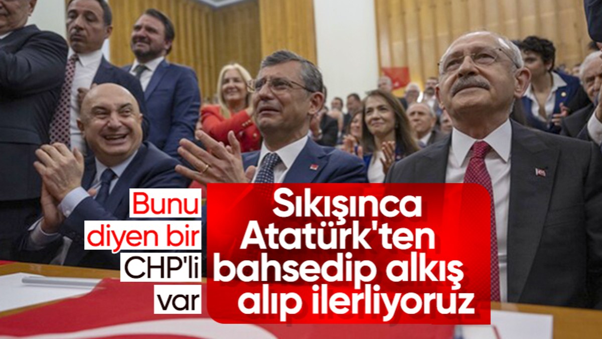 Özgür Özel'den CHP'ye 'Atatürk'ün arkasına saklanmayın' eleştirisi