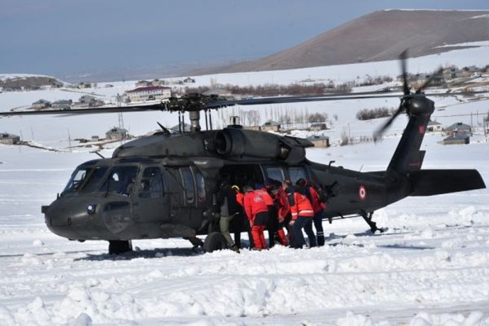 Van’da 70 personelle nefes kesen çığ tatbikatı