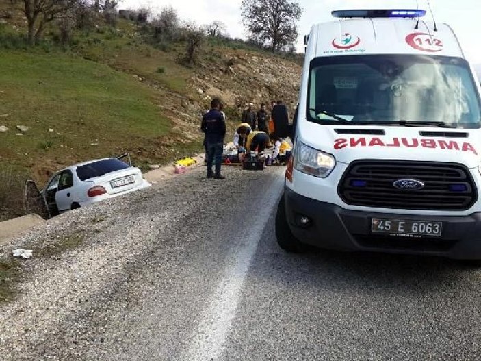 Otomobil şarampole uçtu: 1 ölü, 3 yaralı