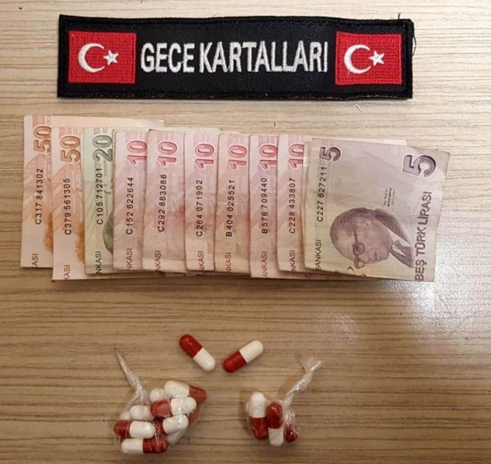 15 yaşındaki uyuşturucu satıcısını bekçiler yakaladı