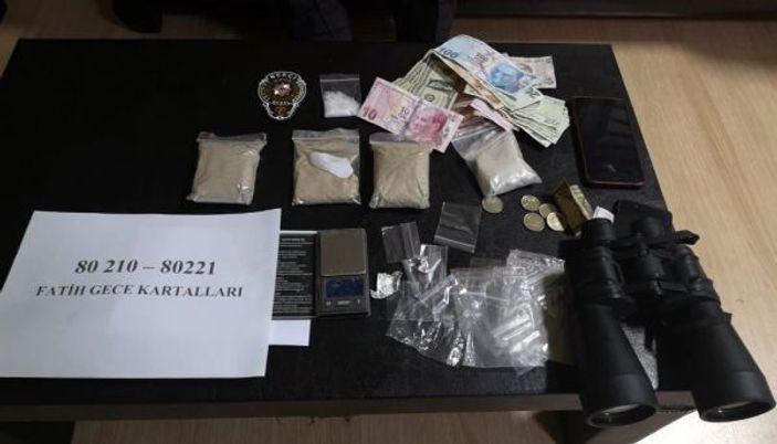 15 yaşındaki uyuşturucu satıcısını bekçiler yakaladı