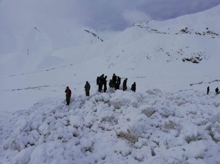 Şırnak-Hakkari karayoluna çığ düştü