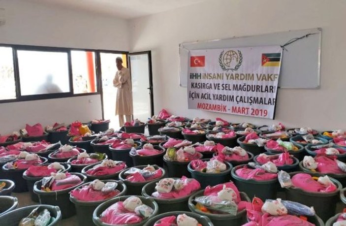Türkiye’den İdai Kasırgası mağdurlarına yardım