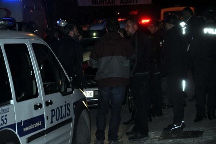 İlk önce nişanlısını sonra kendisini vurdu