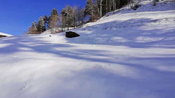 Artvin’de kardan kapalı yollar ulaşıma açıldı -4
