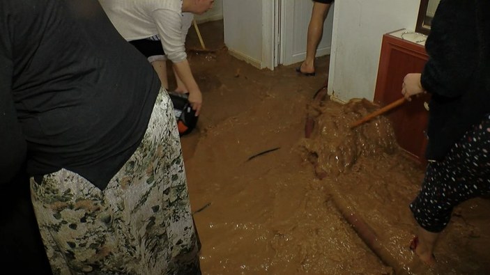Bingöl'de sel; evler su altında kaldı -7