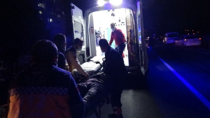 Zonguldak'ta kaza yapan arkadaşına yardım ederken otomobilin altında kaldı