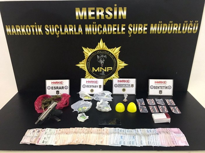 Mersin merkezli 'torbacı' operasyonu: 7 gözaltı -1