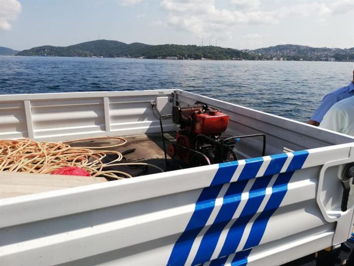 Sarıyer'de kaçak avlanan 1 ton midye ele geçirildi -9