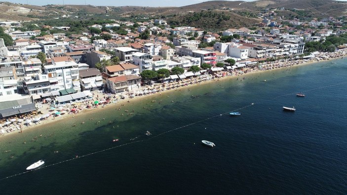 Akdeniz'deki orman yangınları nedeniyle tatilciler rotasını Marmara'ya çevirdi -8