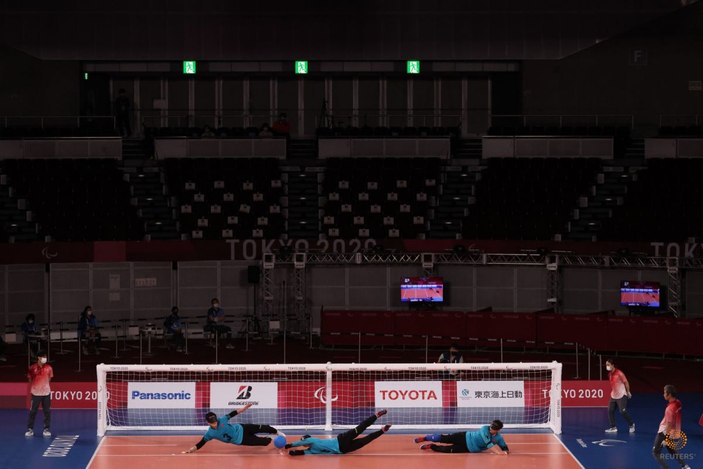 Tokyo Paralimpik Oyunları'nda Türkiye golbol takımı, Çin'i yendi