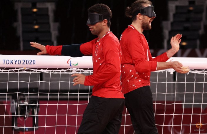 Tokyo Paralimpik Oyunları'nda Türkiye golbol takımı, Çin'i yendi
