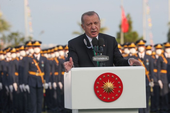 Fotoğraflar// Erdoğan, Hava ve Deniz Harp Okulu diploma alma törenine katıldı -7