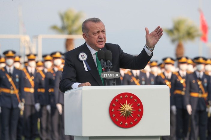 Fotoğraflar// Erdoğan, Hava ve Deniz Harp Okulu diploma alma törenine katıldı -1