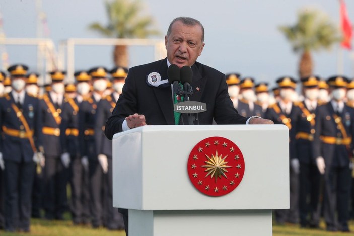 Fotoğraflar// Erdoğan, Hava ve Deniz Harp Okulu diploma alma törenine katıldı -2