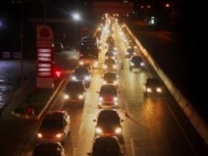 Yalova'da trafik felç