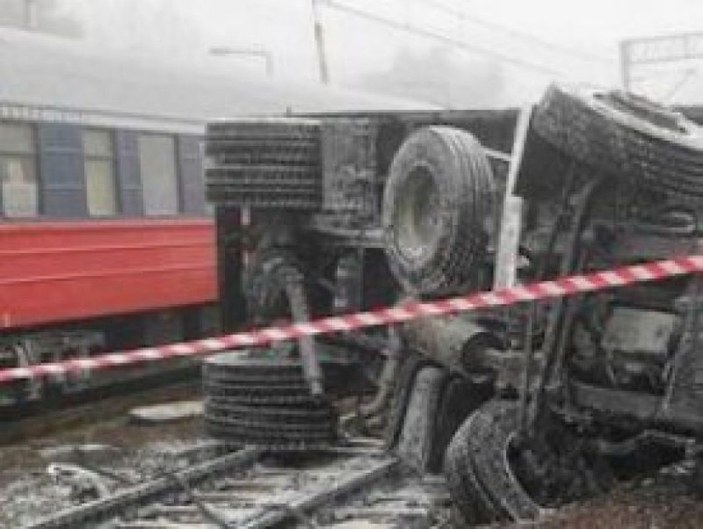 Karadağ'da tren kazası