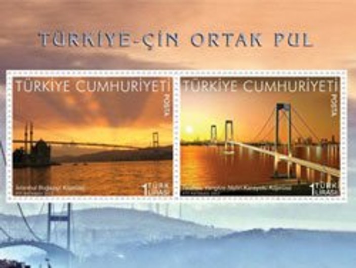 Türkiye ve Çin postanelerinden ortak pul