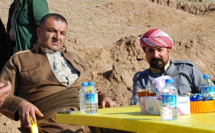 Şivan Perver komutan gibi Peşmerge denetledi