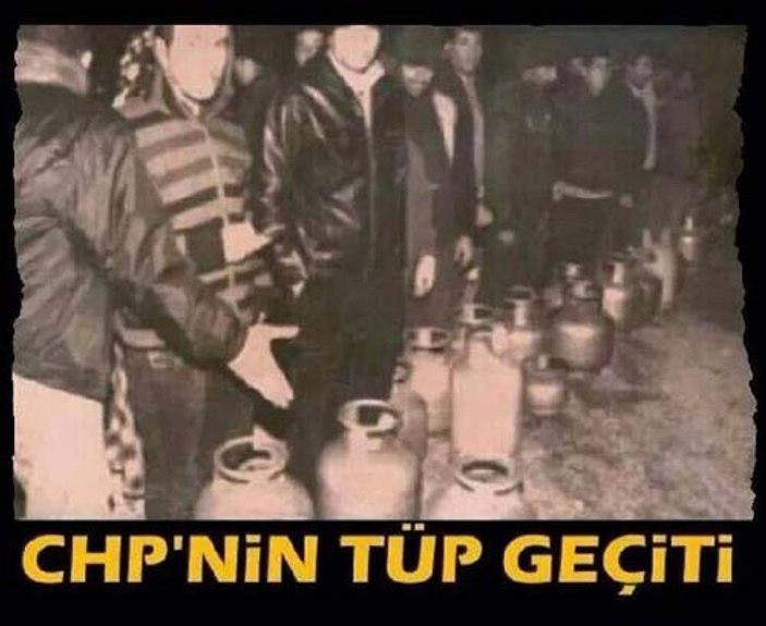 Egemen Bağış CHP'nin tüp geçiti fotoğrafıyla olay oldu