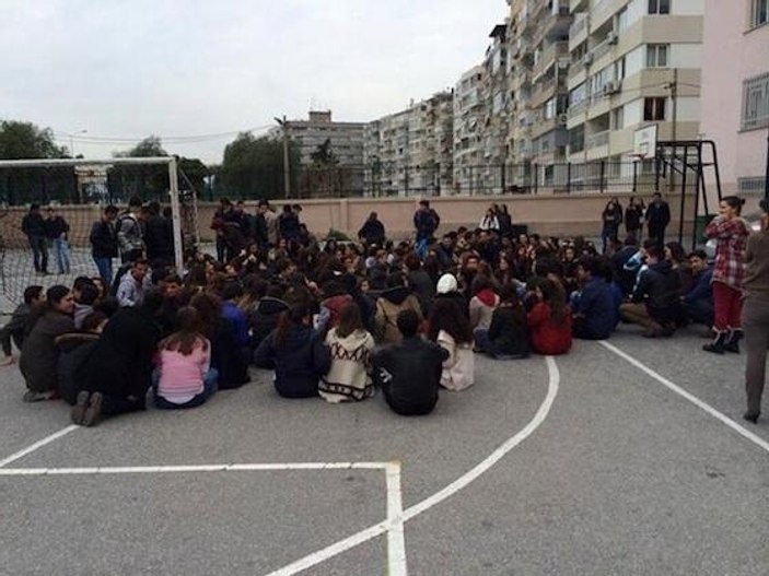 Okmeydanı Hastanesi önünde polise taşlı saldırı İZLE