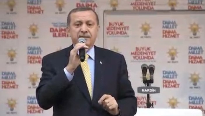 Başbakan Erdoğan'ın Mardin mitingi konuşması