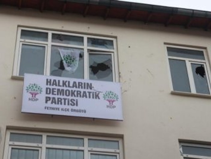 HDP Fethiye İlçe Başkanlığı'nda gerginlik